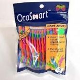 Fio Dental Individual Infantil Floss Picks Prático 2 Pontas